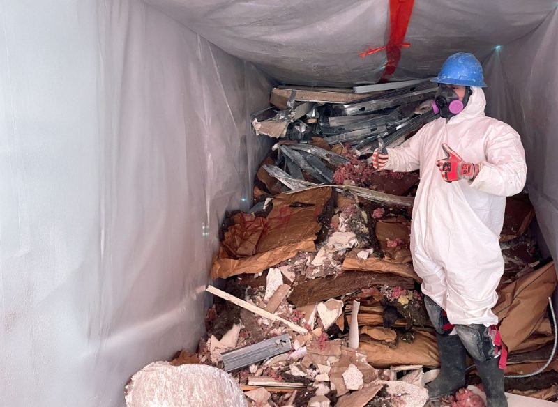 Asbestos project in Cambridge